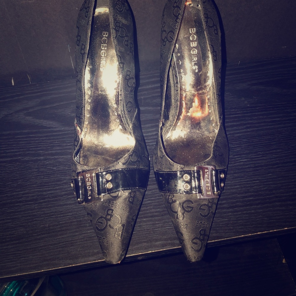 BCBG black heels